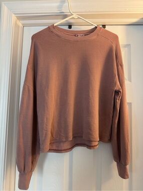 American Eagles Women’s Cozy Crewneck Sweatshirt - Dusty Rose